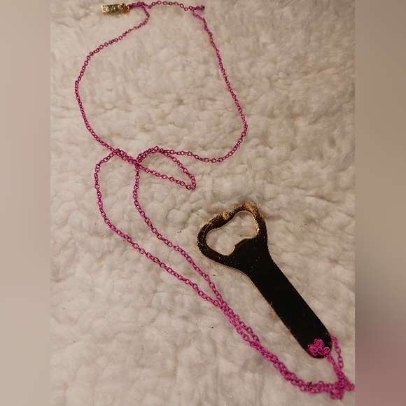 kate spade Jewelry Rare Kate Spade New York Bottle Opener Necklace